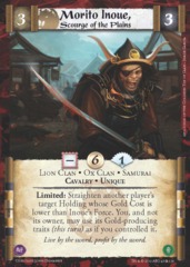 Morito Inoue, Scourge of the Plains